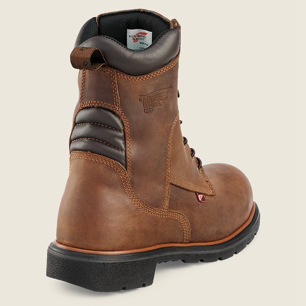 Safety Støvler Herre - Red Wing Dynaforce® - 8-Inch Toe - Brune - JNQTCE-615